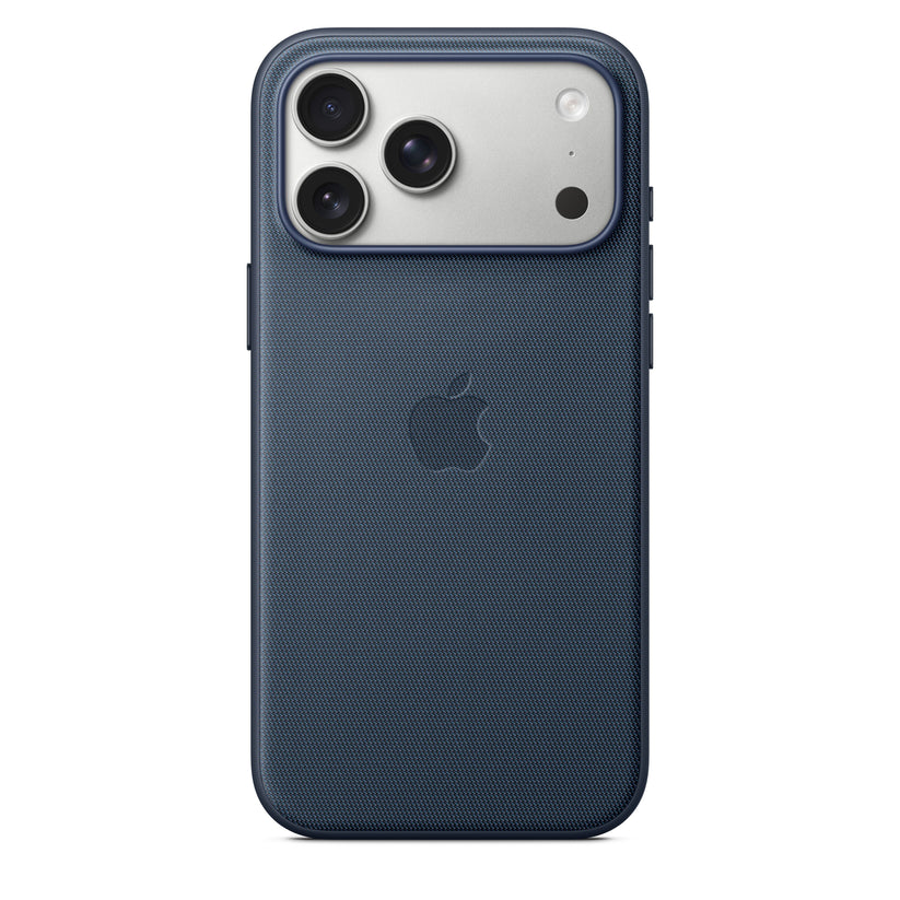 Kryt na iPhone 17 Pro Max z tkaniny TechWoven Apple s MagSafe - modrý - bonami.click