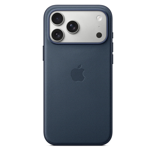 Kryt na iPhone 17 Pro Max z tkaniny TechWoven Apple s MagSafe - modrý - bonami.click