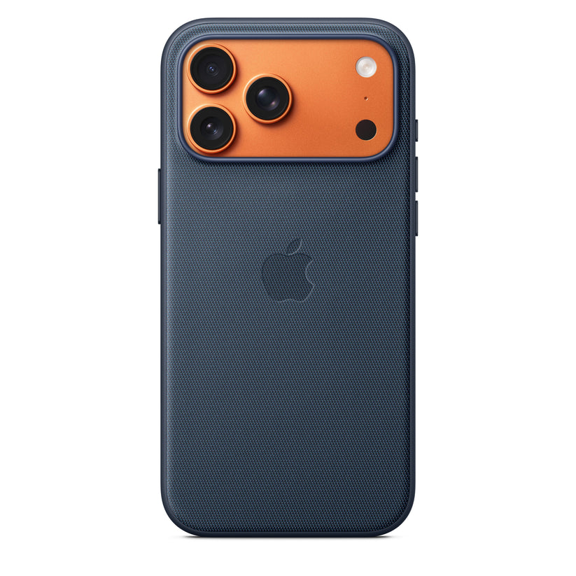 Kryt na iPhone 17 Pro Max z tkaniny TechWoven Apple s MagSafe - modrý - bonami.click