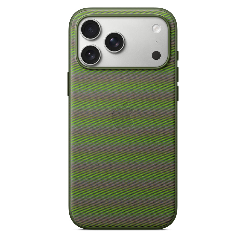 Kryt na iPhone 17 Pro Max z tkaniny TechWoven Apple s MagSafe - zelený - bonami.click