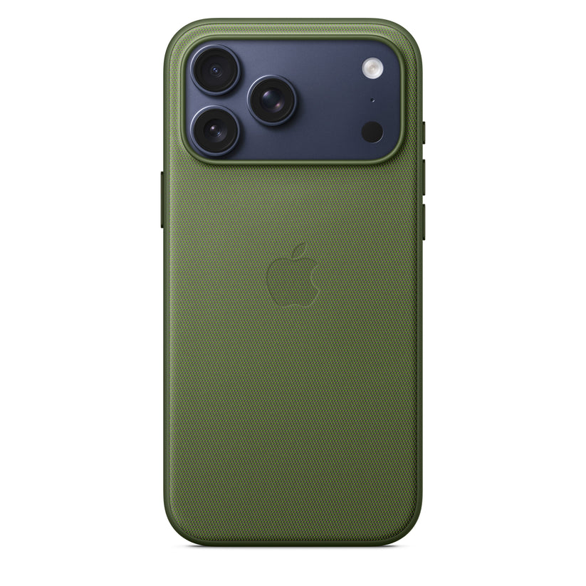 Kryt na iPhone 17 Pro Max z tkaniny TechWoven Apple s MagSafe - zelený - bonami.click