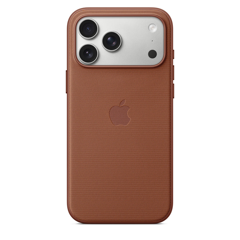 Kryt na iPhone 17 Pro Max z tkaniny TechWoven Apple s MagSafe - siensky hnědý - bonami.click