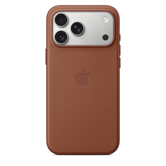 Kryt na iPhone 17 Pro Max z tkaniny TechWoven Apple s MagSafe - siensky hnědý - bonami.click