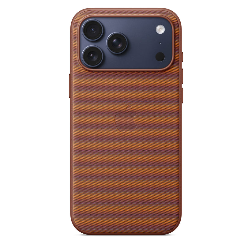Kryt na iPhone 17 Pro Max z tkaniny TechWoven Apple s MagSafe - siensky hnědý - bonami.click
