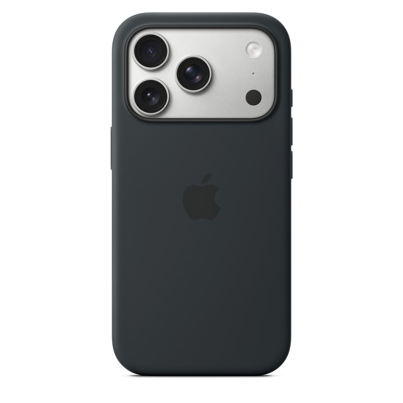 Silikonový kryt na iPhone 17 Pro Apple s MagSafe - černý - bonami.click