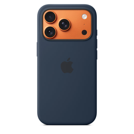 Silikonový kryt na iPhone 17 Pro Apple s MagSafe - temně inkoustový - bonami.click