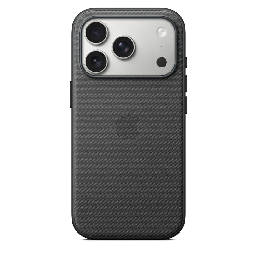 Kryt na iPhone 17 Pro z tkaniny TechWoven Apple s MagSafe - černý - bonami.click