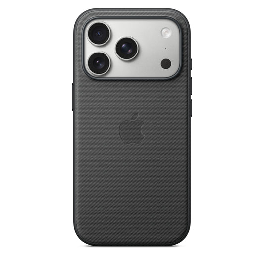Kryt na iPhone 17 Pro z tkaniny TechWoven Apple s MagSafe - černý - bonami.click