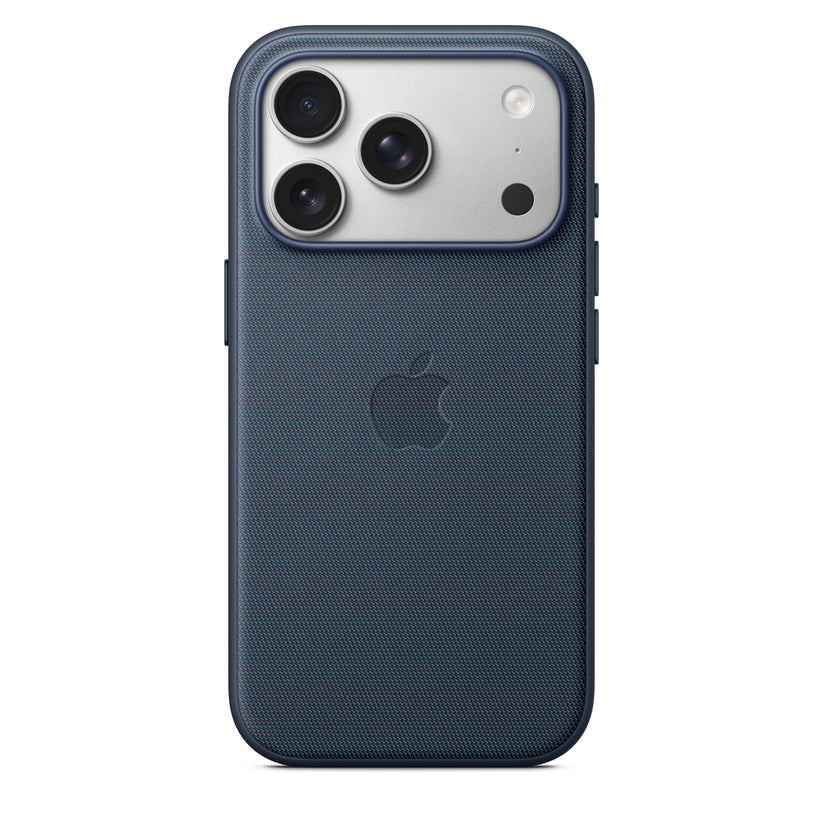 Kryt na iPhone 17 Pro z tkaniny TechWoven Apple s MagSafe - modrý - bonami.click