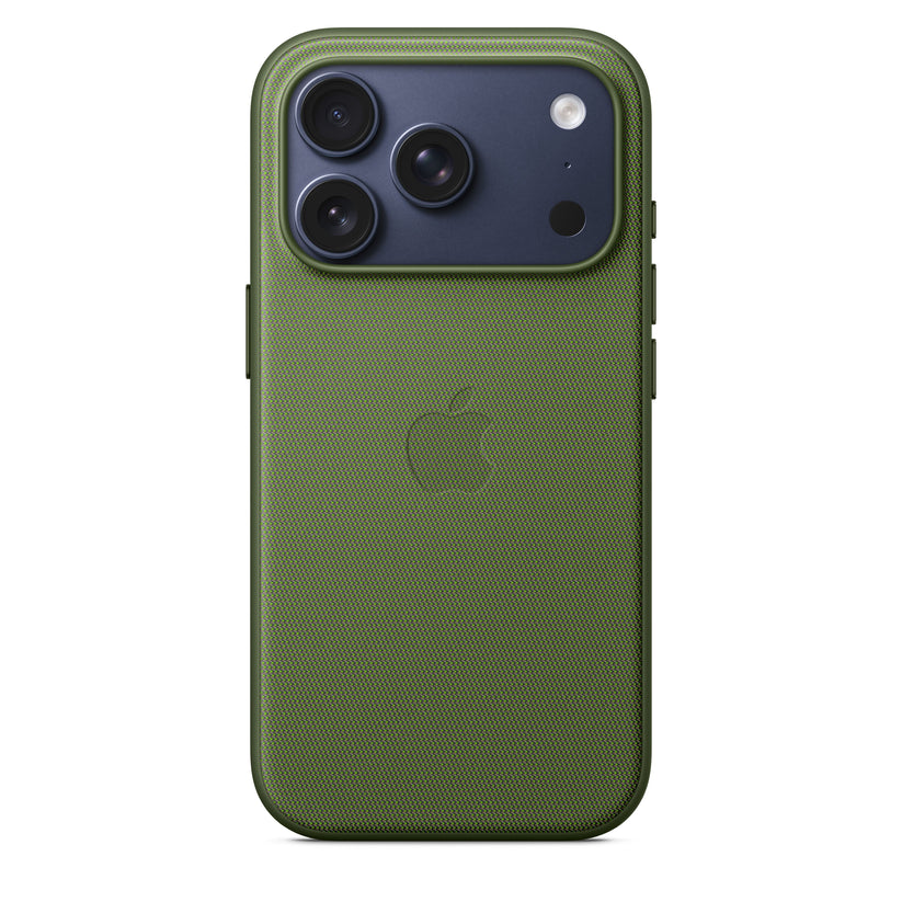 Kryt na iPhone 17 Pro z tkaniny TechWoven Apple s MagSafe - zelený - bonami.click