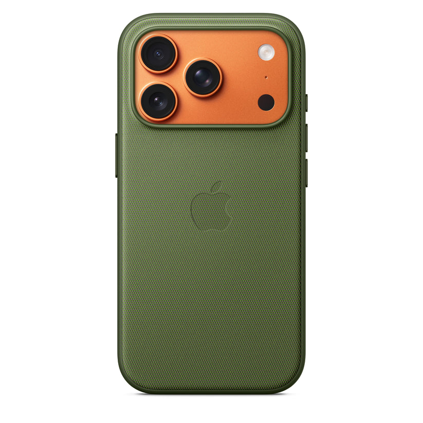Kryt na iPhone 17 Pro z tkaniny TechWoven Apple s MagSafe - zelený - bonami.click