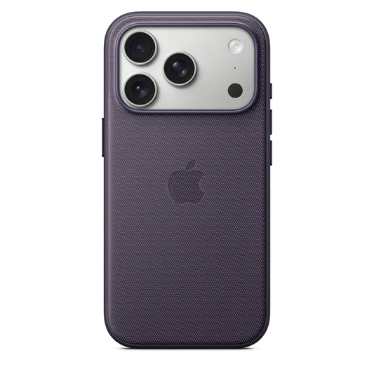 Kryt na iPhone 17 Pro z tkaniny TechWoven Apple s MagSafe - fialový - bonami.click
