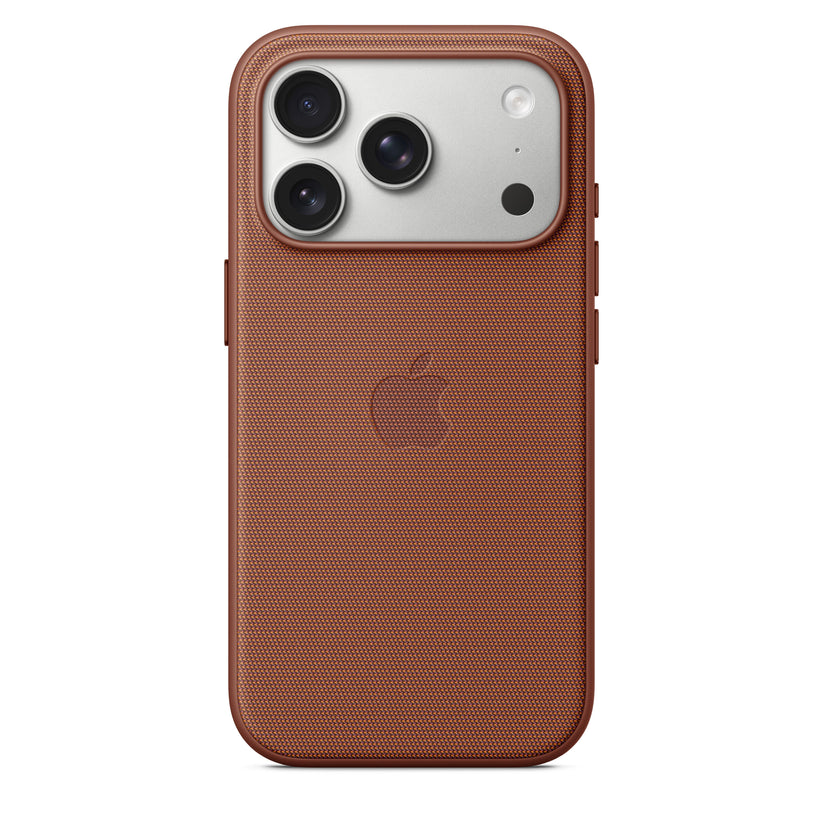 Kryt na iPhone 17 Pro z tkaniny TechWoven Apple s MagSafe - siensky hnědý - bonami.click