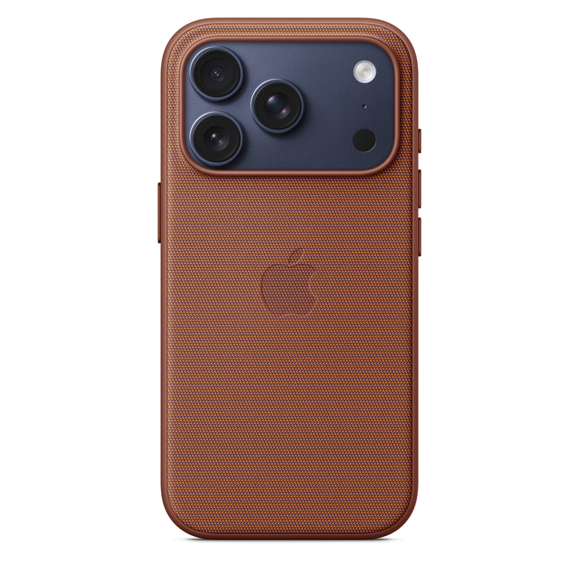 Kryt na iPhone 17 Pro z tkaniny TechWoven Apple s MagSafe - siensky hnědý - bonami.click