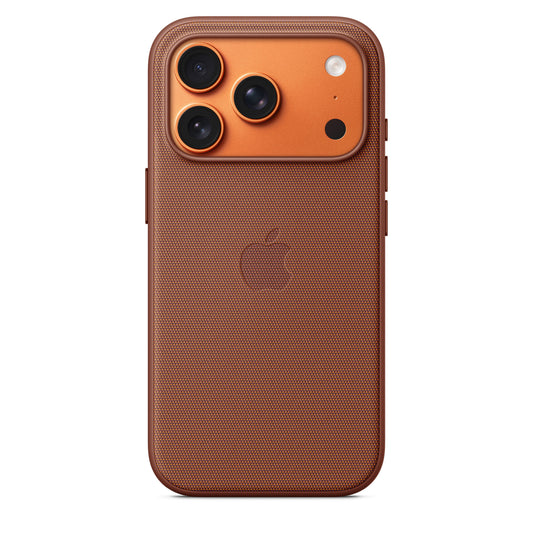 Kryt na iPhone 17 Pro z tkaniny TechWoven Apple s MagSafe - siensky hnědý - bonami.click