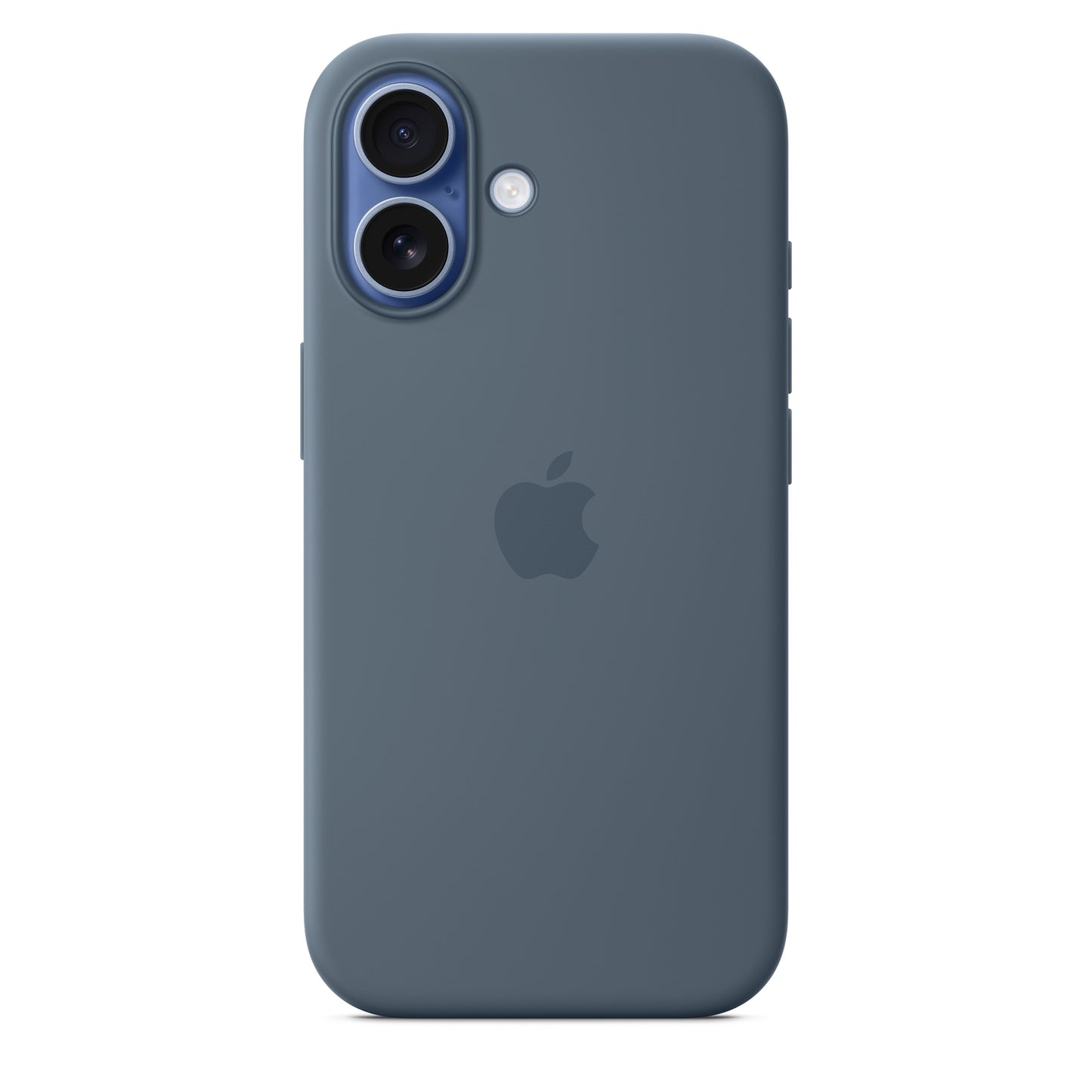 Silikonový kryt na iPhone 17 Apple s MagSafe - ocelově modrý - bonami.click
