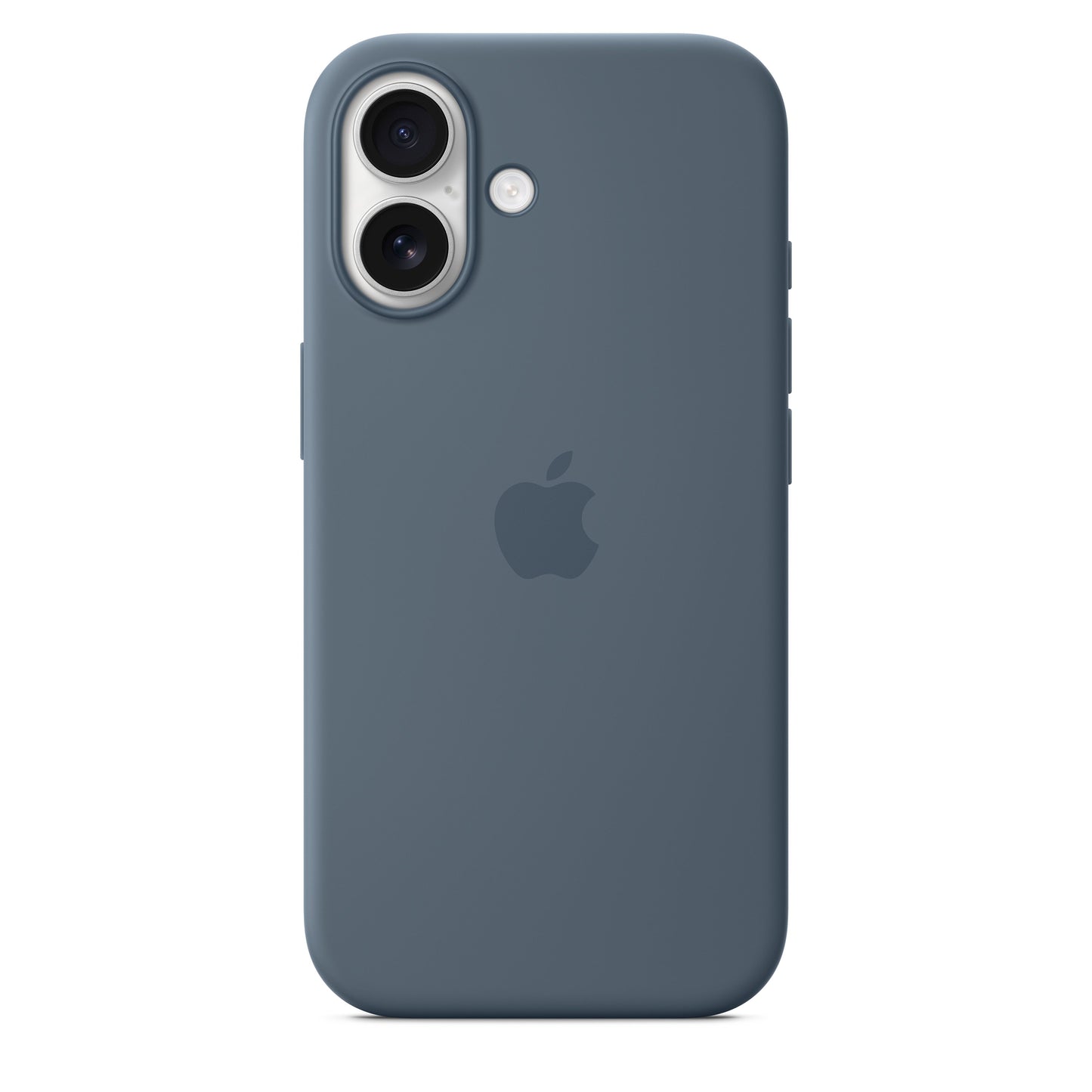 Silikonový kryt na iPhone 17 Apple s MagSafe - ocelově modrý - bonami.click