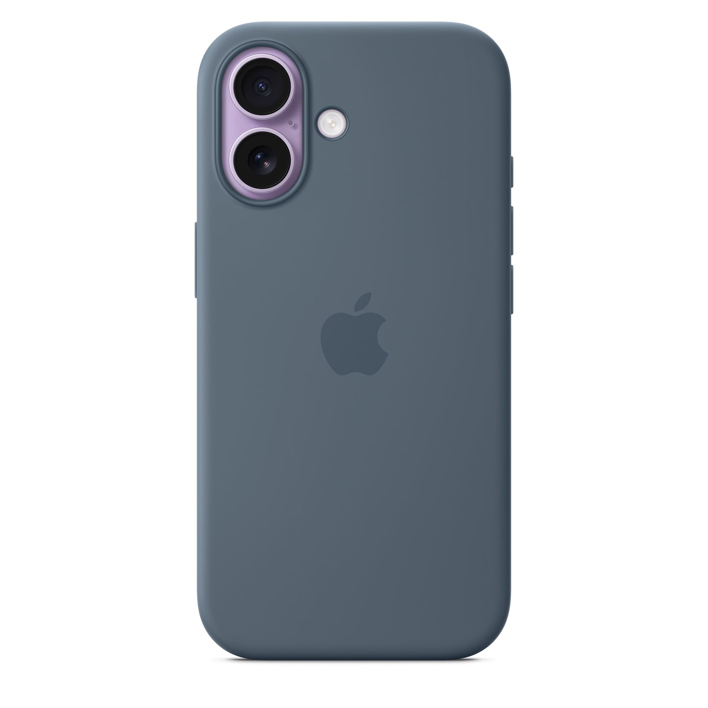 Silikonový kryt na iPhone 17 Apple s MagSafe - ocelově modrý - bonami.click