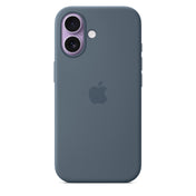 Silikonový kryt na iPhone 17 Apple s MagSafe - ocelově modrý - bonami.click