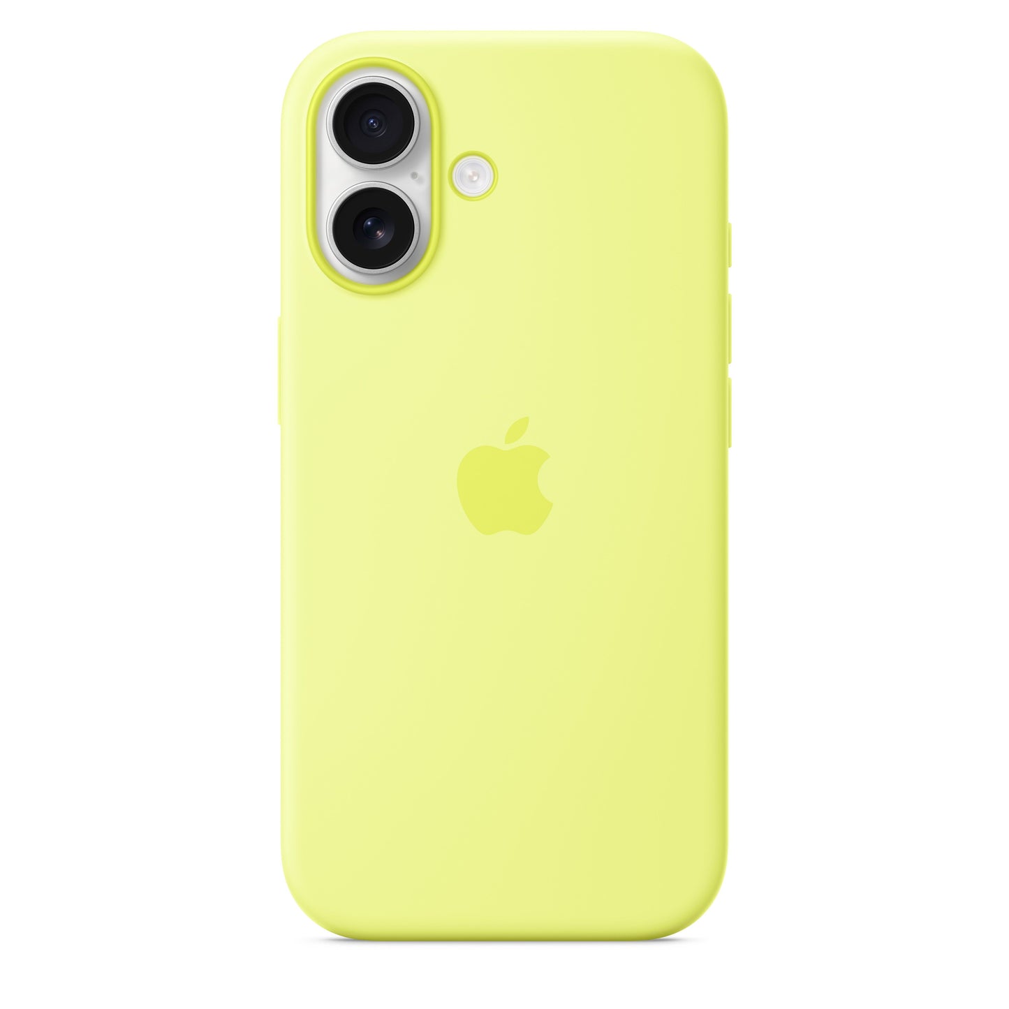 Silikonový kryt na iPhone 17 Apple s MagSafe - neonově žlutý - bonami.click