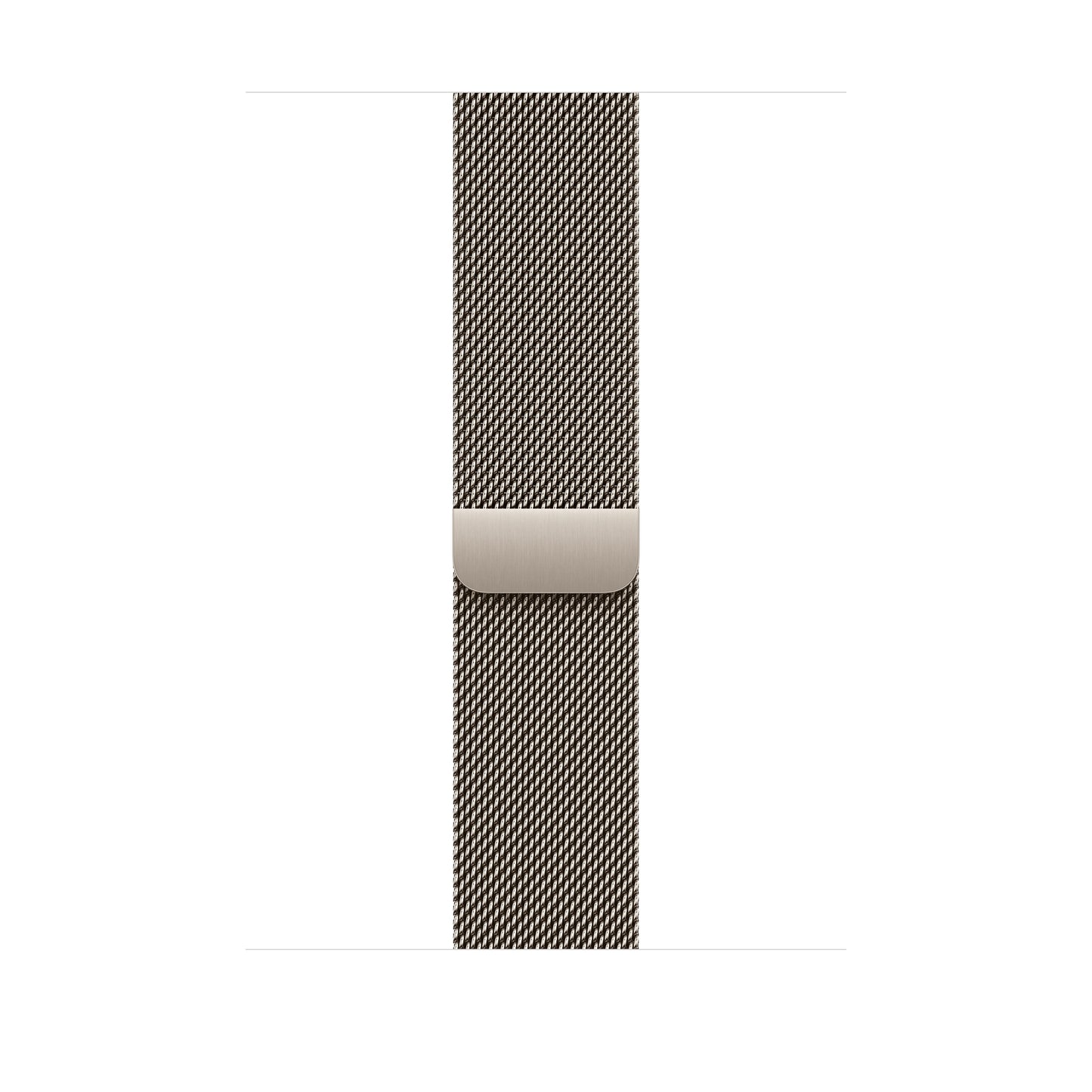 Řemínek pro Apple Watch 44/45/46/49 mm Apple přírodní milánský tah - S/M - bonami.click