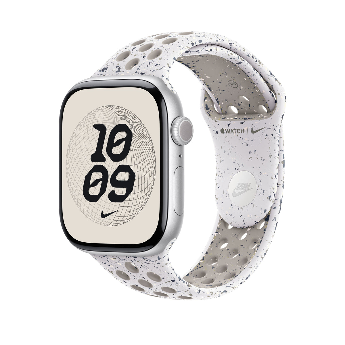 Řemínek pro Apple Watch 44/45/46/49 mm Apple Veiled Grey sportovní Nike - S/M - bonami.click
