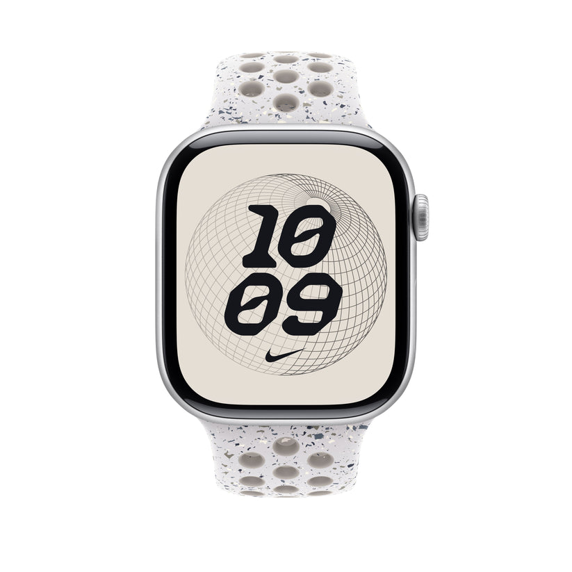Řemínek pro Apple Watch 44/45/46/49 mm Apple Veiled Grey sportovní Nike - S/M - bonami.click