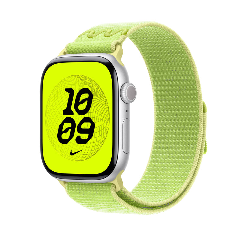 Řemínek pro Apple Watch 44/45/46/49 mm Apple Volt Splash sportovní provlékací Nike - bonami.click