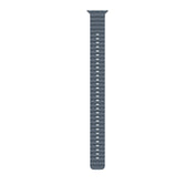Prodloužení Oceánského řemínku pro Apple Watch 44/45/46/49 mm Apple ocelově modré - provedení z černého titanu - bonami.click