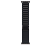 Řemínek pro Apple Watch 44/45/46/49 mm Apple černý Alpský tah - malý - provedení z černého titanu - bonami.click