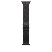 Řemínek pro Apple Watch 44/45/46/49 mm Apple milánský tah z černého titanu - malý - bonami.click