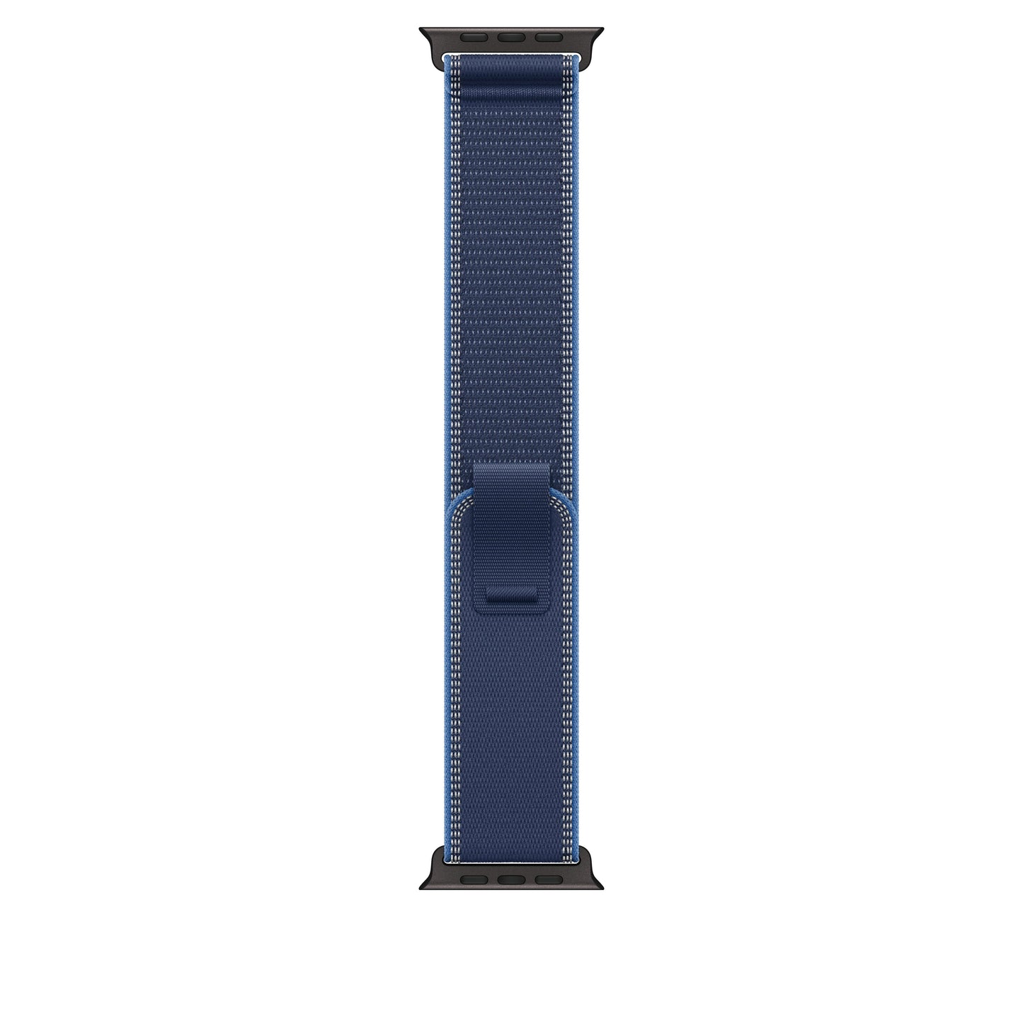 Řemínek pro Apple Watch 44/45/46/49 mm Apple modrý / jasně modrý Trailový tah - M/L - provedení z černého titanu - bonami.click