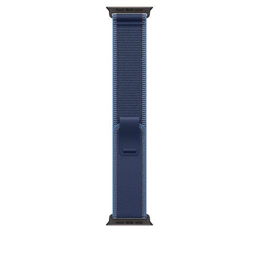 Řemínek pro Apple Watch 44/45/46/49 mm Apple modrý / jasně modrý Trailový tah - S/M - provedení z černého titanu - bonami.click