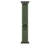Řemínek pro Apple Watch 44/45/46/49 mm Apple zelený/neonový Trailový tah - M/L - provedení z černého titanu - bonami.click