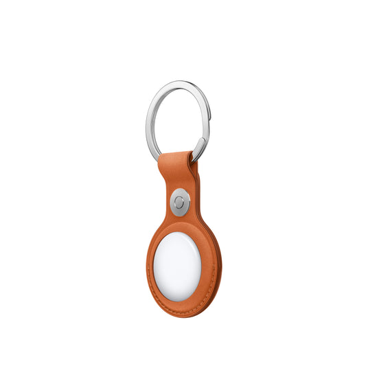 Apple klíčenka z tkaniny FineWoven na AirTag – liškově oranžová - bonami.click