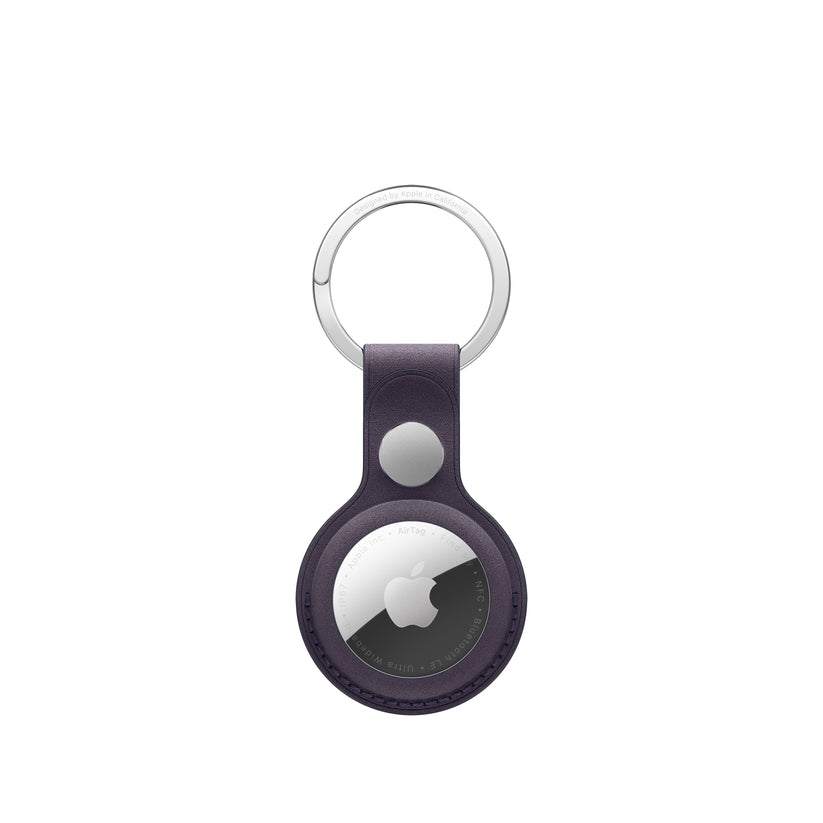 Apple klíčenka z tkaniny FineWoven na AirTag – půlnočně fialová - bonami.click