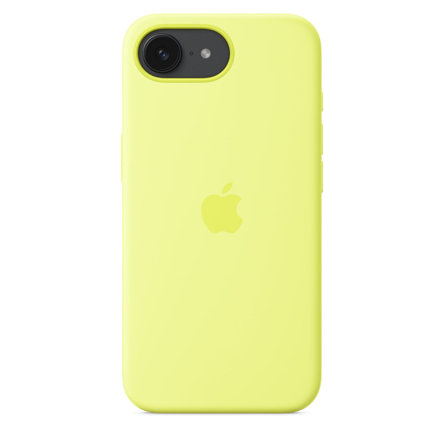 Silikonový kryt na iPhone 16e Apple - neonově žlutý - bonami.click