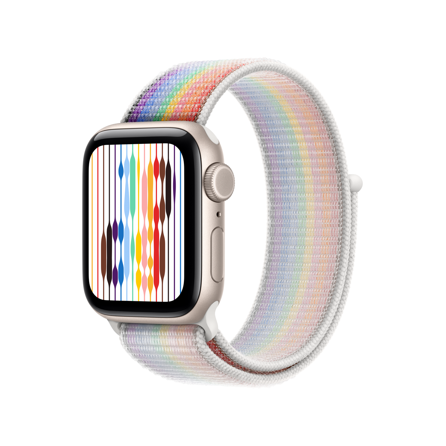 Řemínek pro Apple Watch 44/45/46/49 mm Apple provlékací sportovní Pride Edition - bonami.click