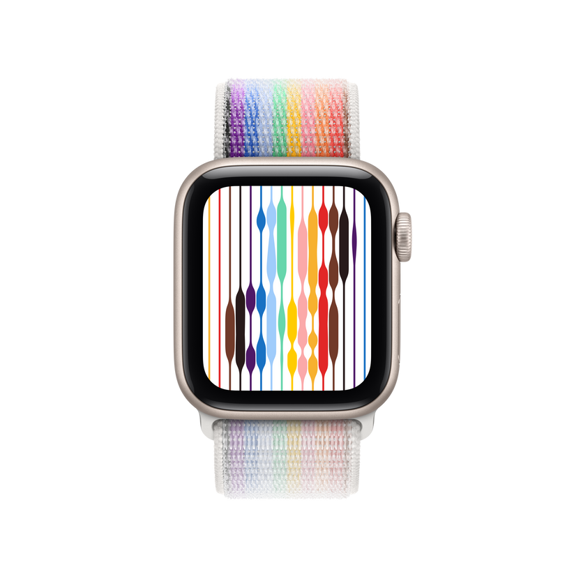 Řemínek pro Apple Watch 38/40/41/42 mm Apple provlékací sportovní Pride Edition - bonami.click