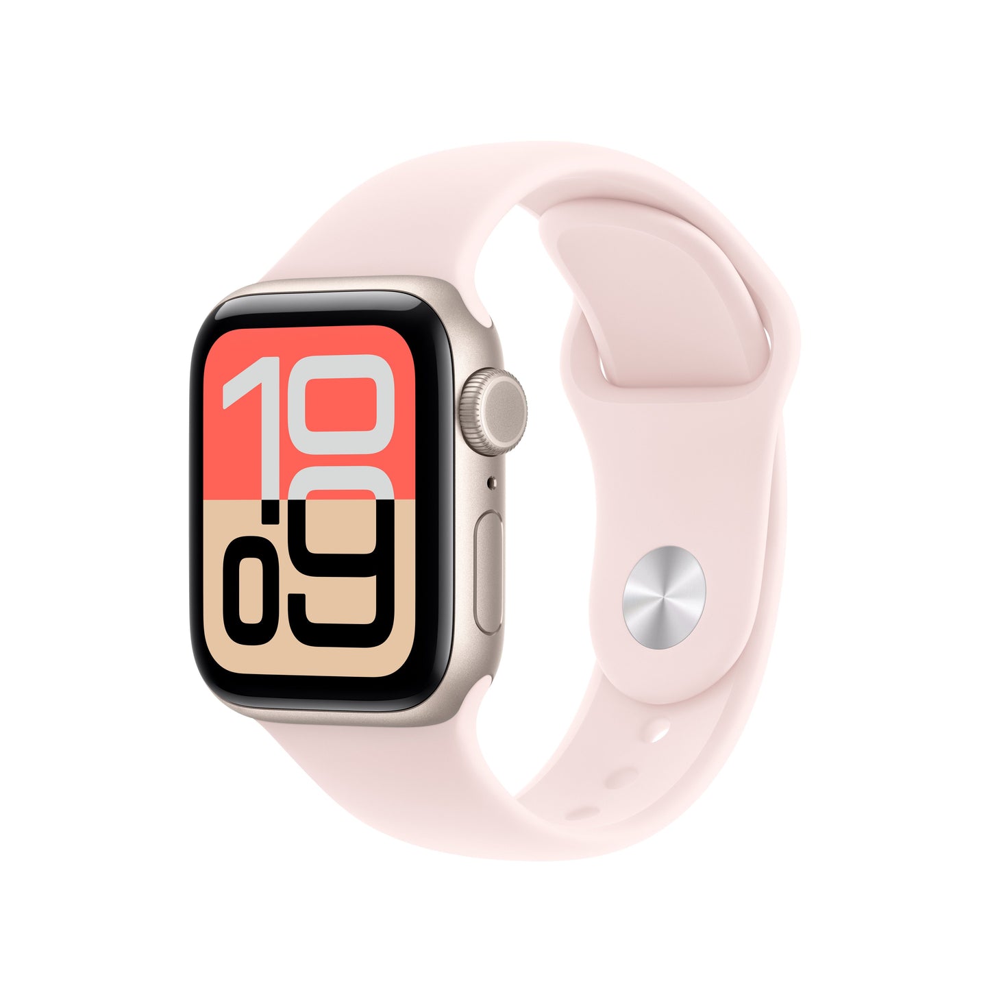 40mm jemně růžový sportovní řemínek – M/L - bonami.click