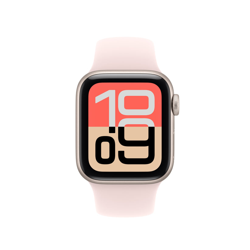 40mm jemně růžový sportovní řemínek – M/L - bonami.click