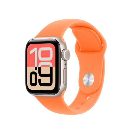 40mm mandarinkový sportovní řemínek – S/M - bonami.click