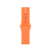 40mm mandarinkový sportovní řemínek – S/M - bonami.click