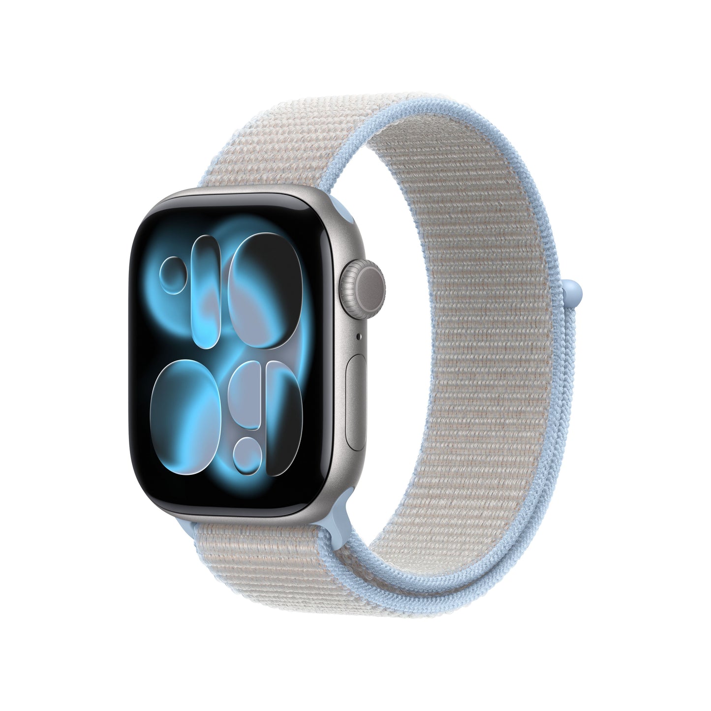 42mm mlžně modrý provlékací sportovní řemínek - bonami.click