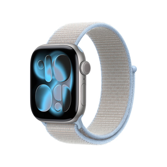 42mm mlžně modrý provlékací sportovní řemínek - bonami.click