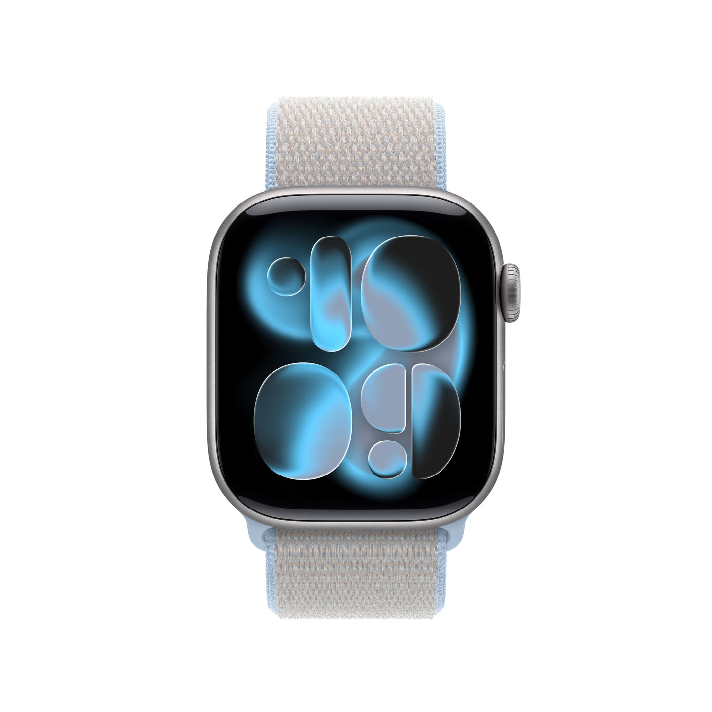 42mm mlžně modrý provlékací sportovní řemínek - bonami.click