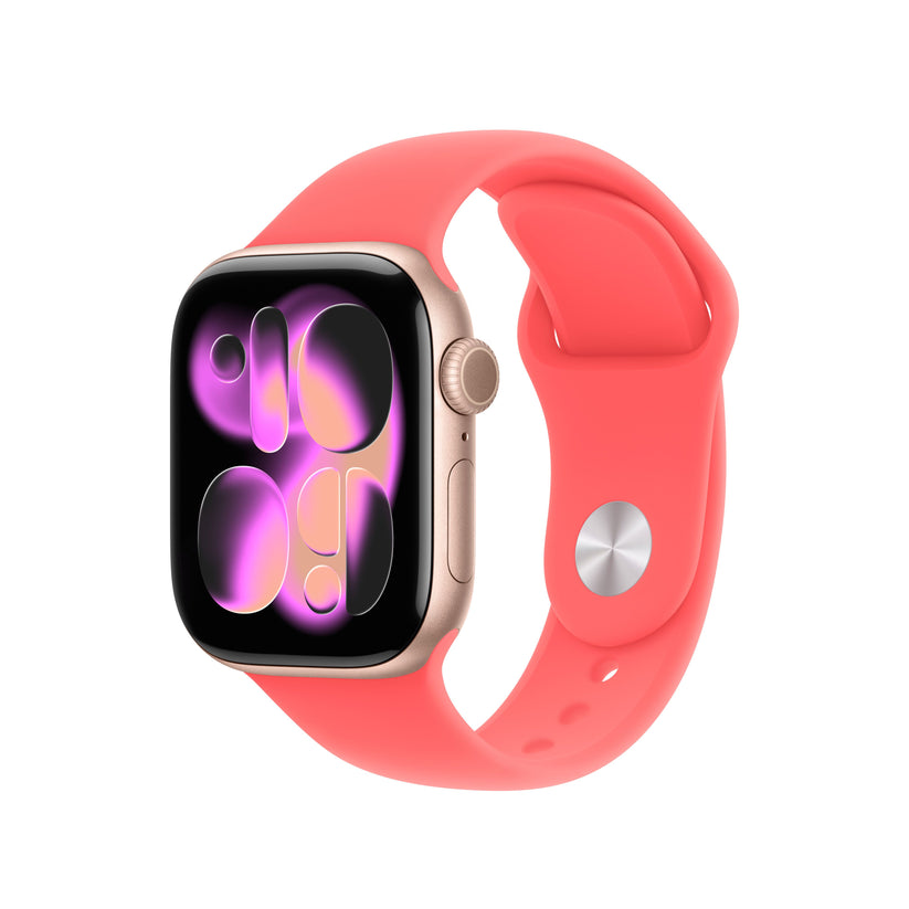42mm guavově růžový sportovní řemínek – M/L - bonami.click
