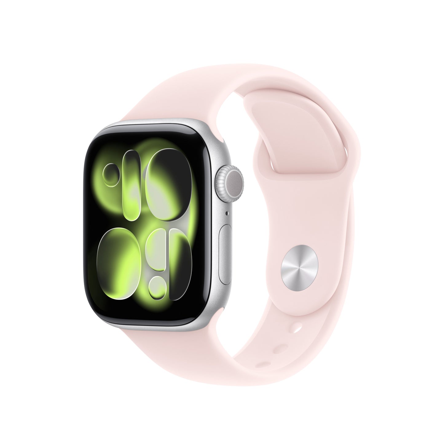 42mm jemně růžový sportovní řemínek – M/L - bonami.click