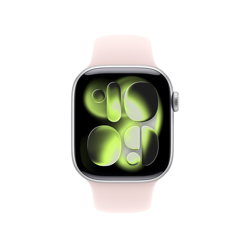 42mm jemně růžový sportovní řemínek – M/L - bonami.click