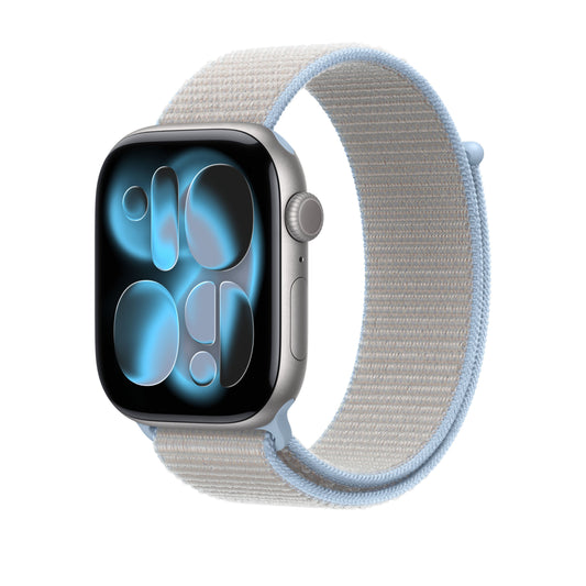 46mm mlžně modrý provlékací sportovní řemínek - bonami.click